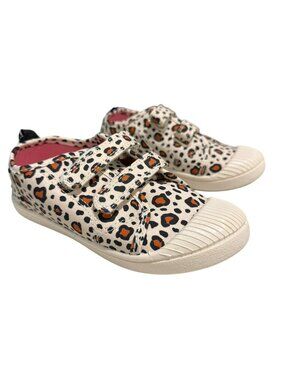 New Leopard Print Kids Canvas Shoes Size 12 Girls